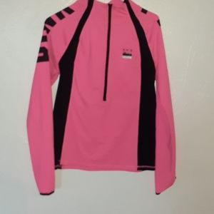 PINK half zip shirt